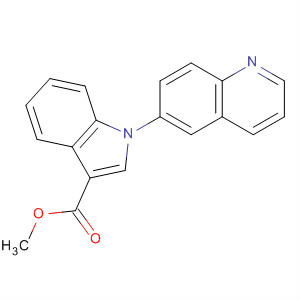 649550-84-5  1H-Indole-3-carboxylic acid, 1-(6-quinolinyl)-, methyl ester