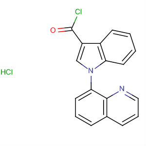 649550-85-6  1H-Indole-3-carbonyl chloride, 1-(8-quinolinyl)-, monohydrochloride