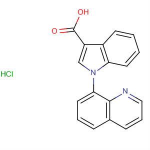 649550-86-7  1H-Indole-3-carboxylic acid, 1-(8-quinolinyl)-, monohydrochloride