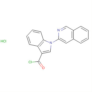 649550-88-9  1H-Indole-3-carbonyl chloride, 1-(3-isoquinolinyl)-, monohydrochloride