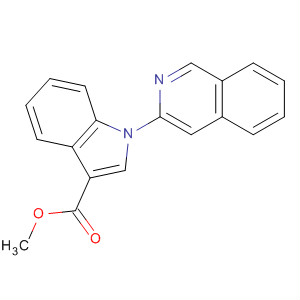 649550-90-3  1H-Indole-3-carboxylic acid, 1-(3-isoquinolinyl)-, methyl ester