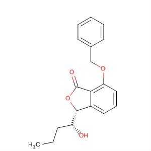 649552-12-5  1(3H)-Isobenzofuranone, 3-[(1R)-1-hydroxybutyl]-7-(phenylmethoxy)-,(3R)-