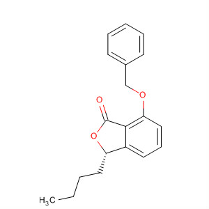 649552-14-7  1(3H)-Isobenzofuranone, 3-butyl-7-(phenylmethoxy)-, (3S)- 649552-14-7  1(3H)-Isobenzofuranone, 3-butyl-7-(phenylmethoxy)-, (3S)-
