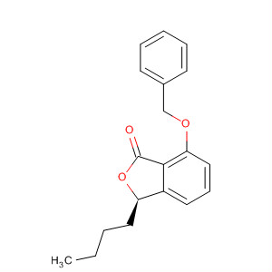 649552-16-9  1(3H)-Isobenzofuranone, 3-butyl-7-(phenylmethoxy)-, (3R)- 649552-16-9  1(3H)-Isobenzofuranone, 3-butyl-7-(phenylmethoxy)-, (3R)-