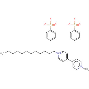 649554-98-3  4,4'-Bipyridinium, 1-dodecyl-1'-methyl-, phenylphosphonate (1:2)