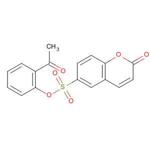 649557-80-2  2H-1-Benzopyran-6-sulfonic acid, 2-oxo-, 2-acetylphenyl ester