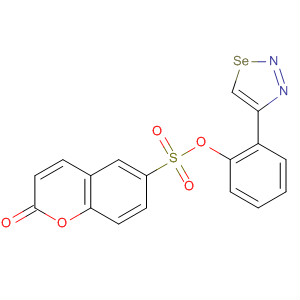 649557-87-9  2H-1-Benzopyran-6-sulfonic acid, 2-oxo-,2-(1,2,3-selenadiazol-4-yl)phenyl ester