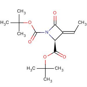 649572-60-1  1,2-Azetidinedicarboxylic acid, 3-ethylidene-4-oxo-,bis(1,1-dimethylethyl) ester, (2S,3Z)-