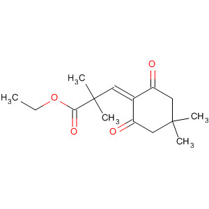 64274-44-8  Propanoic acid,3-(4,4-dimethyl-2,6-dioxocyclohexylidene)-2,2-dimethyl-, ethyl ester