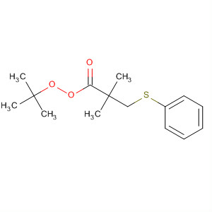 64287-64-5  Propaneperoxoic acid, 2,2-dimethyl-3-(phenylthio)-, 1,1-dimethylethylester
