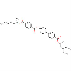 643012-98-0  1,4-Benzenedicarboxylic acid,4'-[[[(1R)-3-ethyl-1-methylpentyl]oxy]carbonyl][1,1'-biphenyl]-4-yl(1R)-1-methylhexyl ester