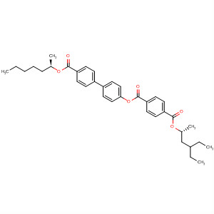 643013-02-9  1,4-Benzenedicarboxylic acid, (1R)-3-ethyl-1-methylpentyl4'-[[[(1R)-1-methylhexyl]oxy]carbonyl][1,1'-biphenyl]-4-yl ester