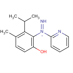 64303-30-6  Phenol, methyl(1-methylethyl)(2-pyridinylazo)-