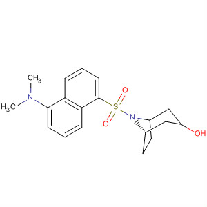 64307-70-6  8-Azabicyclo[3.2.1]octan-3-ol,8-[[5-(dimethylamino)-1-naphthalenyl]sulfonyl]-, exo-
