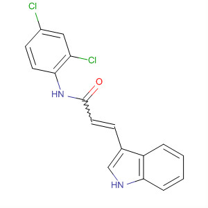 64319-80-8  2-Propenamide, N-(2,4-dichlorophenyl)-3-(1H-indol-3-yl)-