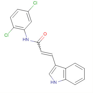 64319-81-9  2-Propenamide, N-(2,5-dichlorophenyl)-3-(1H-indol-3-yl)-