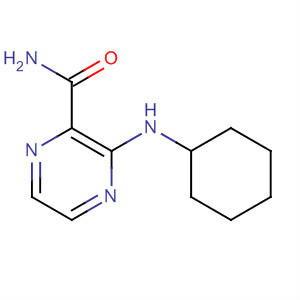 64344-78-1  Pyrazinecarboxamide, 3-(cyclohexylamino)-