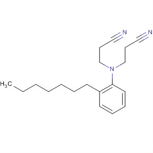 64354-90-1  Propanenitrile, 3,3'-[(heptylphenyl)imino]bis-