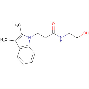 64359-19-9  1H-Indole-1-propanamide, N-(2-hydroxyethyl)-2,3-dimethyl-