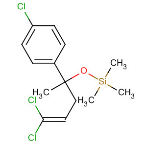 64362-03-4  Silane,[[4,4-dichloro-1-(4-chlorophenyl)-1-methyl-3-butenyl]oxy]trimethyl-