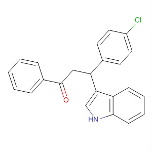 643735-73-3  1-Propanone, 3-(4-chlorophenyl)-3-(1H-indol-3-yl)-1-phenyl-