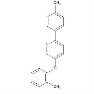 64377-44-2  Pyridazine, 3-(2-methylphenoxy)-6-(4-methylphenyl)-