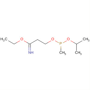 64385-29-1  Propanimidic acid, 3-[[methyl(1-methylethoxy)phosphinyl]oxy]-, ethylester