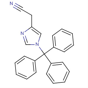 64464-46-6  1H-Imidazole-4-acetonitrile, 1-(triphenylmethyl)-