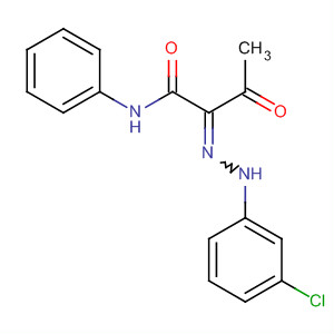 64469-05-2  Butanamide, 2-[(3-chlorophenyl)hydrazono]-3-oxo-N-phenyl-