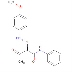 64469-07-4  Butanamide, 2-[(4-methoxyphenyl)hydrazono]-3-oxo-N-phenyl-