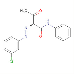 64469-15-4  Butanamide, 2-[(3-chlorophenyl)azo]-3-oxo-N-phenyl-
