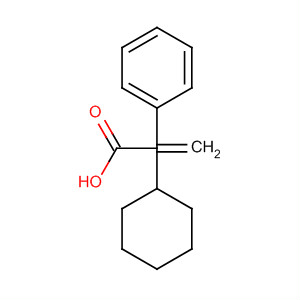 6448-15-3  Benzeneacetic acid, 4-cyclohexyl-a-methylene-
