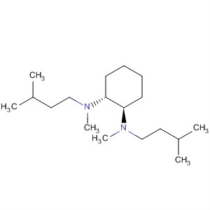 644958-85-0  1,2-Cyclohexanediamine, N,N'-dimethyl-N,N'-bis(3-methylbutyl)-,(1R,2R)-