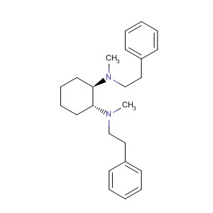 644958-88-3  1,2-Cyclohexanediamine, N,N'-dimethyl-N,N'-bis(2-phenylethyl)-,(1R,2R)-