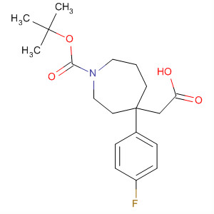 644982-04-7  1H-Azepine-4-acetic acid,1-[(1,1-dimethylethoxy)carbonyl]-4-(4-fluorophenyl)hexahydro-