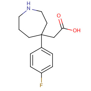 644982-05-8  1H-Azepine-4-acetic acid, 4-(4-fluorophenyl)hexahydro- 644982-05-8  1H-Azepine-4-acetic acid, 4-(4-fluorophenyl)hexahydro-