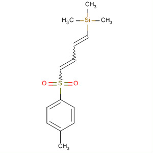 64502-52-9  Silane, trimethyl[4-[(4-methylphenyl)sulfonyl]-1,3-butadienyl]-