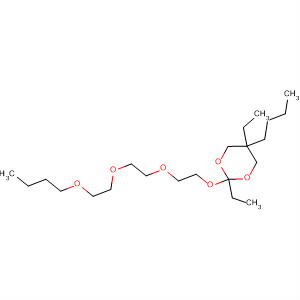 64524-53-4  1,3-Dioxane, 2-[2-[2-(2-butoxyethoxy)ethoxy]ethoxy]-5-butyl-2,5-diethyl-