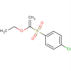 64533-25-1  Benzene, 1-chloro-4-[(1-ethoxyethenyl)sulfonyl]-