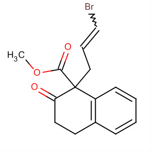 645388-61-0  1-Naphthalenecarboxylic acid,1-(3-bromo-2-propenyl)-1,2,3,4-tetrahydro-2-oxo-, methyl ester