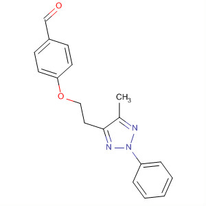645391-64-6  Benzaldehyde, 4-[2-(5-methyl-2-phenyl-2H-1,2,3-triazol-4-yl)ethoxy]-