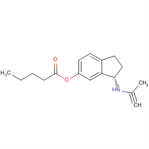 645398-96-5  Pentanoic acid, (3S)-2,3-dihydro-3-(2-propynylamino)-1H-inden-5-ylester