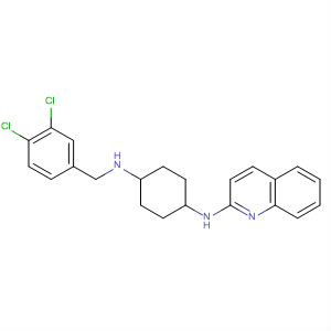 645400-09-5  1,4-Cyclohexanediamine,N-[(3,4-dichlorophenyl)methyl]-N'-2-quinolinyl-