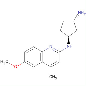 645400-50-6  1,3-Cyclopentanediamine, N-(6-methoxy-4-methyl-2-quinolinyl)-,(1S,3S)-