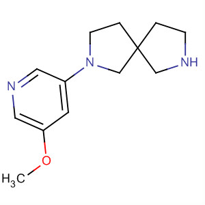 646056-52-2  2,7-Diazaspiro[4.4]nonane, 2-(5-methoxy-3-pyridinyl)-