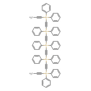 646067-44-9  4,7,10,13,16-Pentasilanonadeca-2,5,8,11,14,17-hexayne,4,4,7,7,10,10,13,13,16,16-decaphenyl-