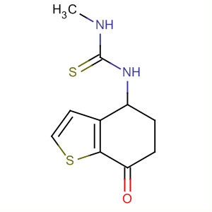 64607-79-0  Thiourea, N-methyl-N'-(4,5,6,7-tetrahydro-7-oxobenzo[b]thien-4-yl)-