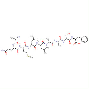 646514-05-8  L-Phenylalanine,L-alanyl-L-glutaminyl-L-methionyl-L-leucyl-L-leucyl-L-alanyl-L-alanyl-L-seryl-