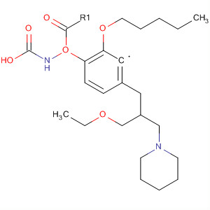 646519-00-8  Carbamic acid, [2-(pentyloxy)phenyl]-,2-(ethoxymethyl)-3-(1-piperidinyl)propyl ester