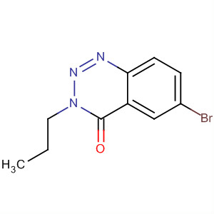 646525-13-5  1,2,3-Benzotriazin-4(3H)-one, 6-bromo-3-propyl-